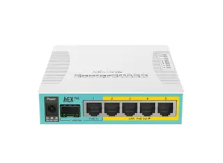 Picture 2: MikroTik hEX PoE Ethernet Router